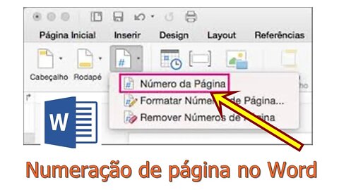 Configurar NUMERAÇÃO de PÁGINA no WORD - Norma ABNT