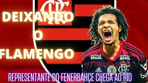 ADEUS DE WILLIAN ARÃO/ REPRESENTANTE DO FENERBAHÇE CHEGA AO RIO