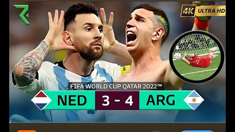 Argentina Vs Netherland (2-2) World Cup 2022 Match ! Messi Show Who is king ♥️
