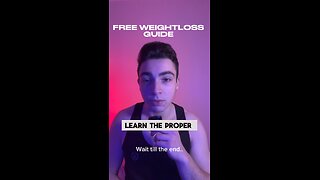 Free weightloss hack