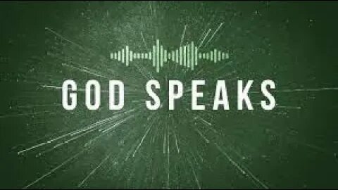 God Speaks