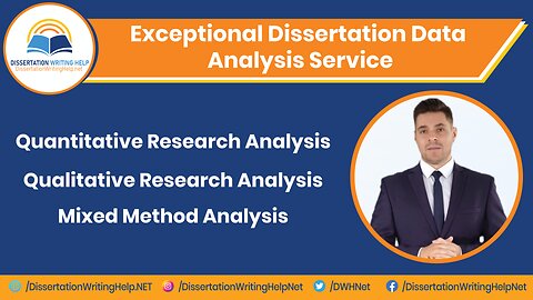 Dissertation Data Analysis Service - Fast & Accurate Insights for Academic Excellence