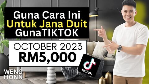 Buat Ini Terlebih Dahulu ,jika korang nak jana duit guna Tiktok!