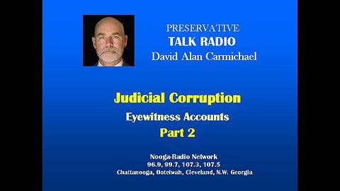 Judicial Corruption : Eyewitness Accounts - Part 2