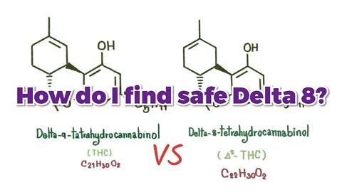 How do I find safe Delta 8?