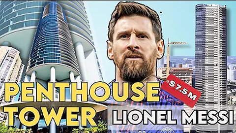 Lionel Messi | House Tour | Miami Concept Mansion & $7.3 Million Penthouse