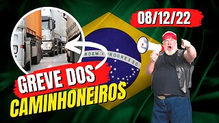 Começou a paralisação dos caminhoneiros vídeo de hoje 08/12/22!?