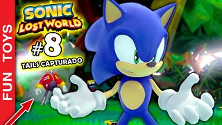 🔵 SONIC LOST WORLD #8 - TAILS FOI CAPTURADO, e a culpa foi do SONIC??? 😱😱😱