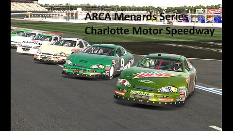 iRacing - ARCA Menards Series - Charlotte Motor Speedway - 12/16/2023