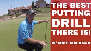 THE SINGLE BEST PUTTING Drill & HOW to read greens MIKE MALASKA, PGA on Be Better Golf