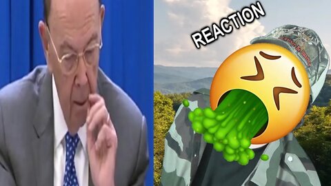 Wilbur Ross Eats Booger REACTION!!! (BBT)