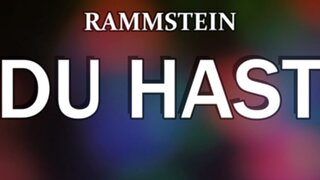 🎵 RAMMSTEIN - DU HAST (LYRICS)