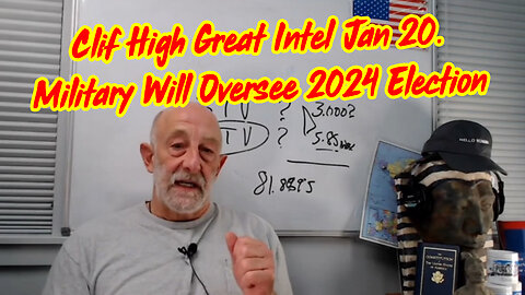 Clif High Great Intel Jan 20 - Military Will Oversee 2024 Election