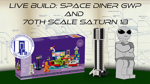 Live Build: Space Diner GWP and 70 scale Saturn 1b