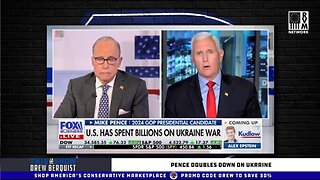 Pence Doubles Down On Ukraine Aid After Tucker Carlson Eviscerated Him