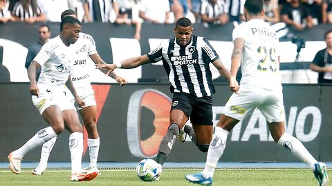 Botafogo LEVA EMPATE do Santos NO FIM e PERDE A CHANCE de VOLTAR À LIDERANÇA! | CANELADA