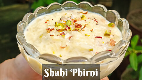 Shahi Phirni | বাবুর্চির রেসিপিতে বিয়ে বাড়ির শাহী ফিরনি | Shahi Rice Pudding Dessert