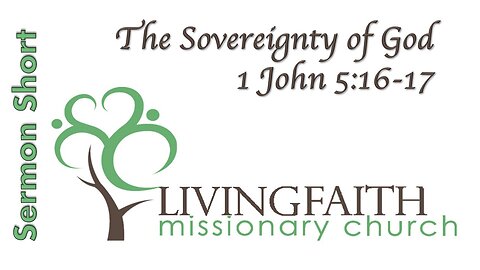 The Sovereignty of God