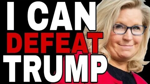 DELUSIONAL LIZ CHENEY THINKS SHE CAN BEAT TRUMP IN 2024