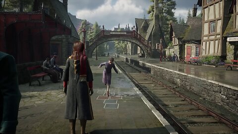 What Happens If You DON'T MOVE For 24 Hours In Hogwarts Legacy (Hogsmeade Station)