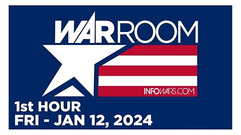 WAR ROOM [1 of 3] Friday 1/12/24 • TEXAS ORDERS SECURE BORDER, SHANEYYRICCH VIRAL VIDEOS • Infowars