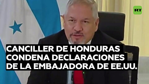 Canciller de Honduras condena declaraciones injerencistas de la embajadora de EE.UU.