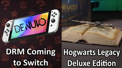 Hogwarts Legacy Deluxe Edition. Denuvo on Switch.