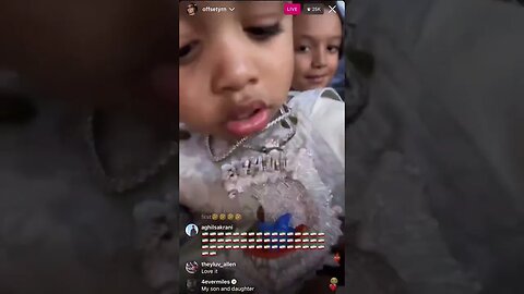 OFFSET INSTAGRAM LIVE OUTSIDE WITH CARDI B (07/16/23)