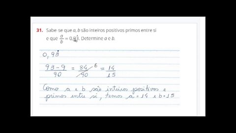 Matemática 7ºano - aula 39 e 40 - REVISÃO - Dízimas periódicas e Equação do 2º grau [ETAPA]