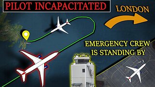 MEDICAL EMERGENCY: Boeing 777 pilot incapacitated over the Atlantic