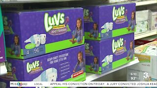 Local organizations dealing with large demand for diapers