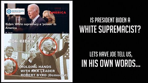 Is The President a White Supremacist?