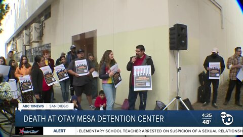 Migrant rights groups demand answers following ICE-custody death in Otay Mesa