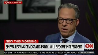 Jake Tapper Is Concerned About A Senate Democrat Majority With Sinema Leaving