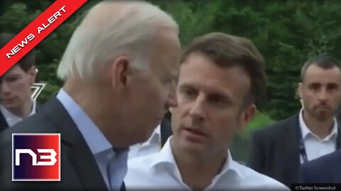 Macron And Biden OVERHEARD In Private Conversation That’ll Wreck Biden’s Plans