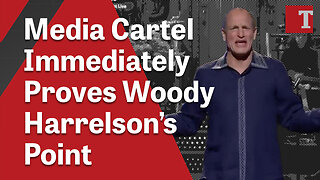 Media Cartel Immediately Proves Woody Harrelson’s Point