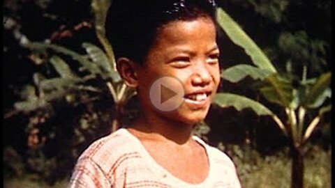 Philippine family life in 1956 - EXTREMELY RARE FOOTAGE from Pampanga Philippines