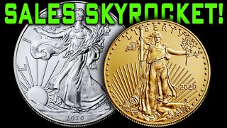 Sales Of US Gold & Silver Bullion SKYROCKET In 2020!