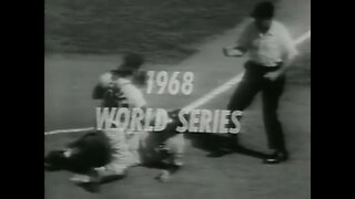 1968-10-02 World Series Game 1 Detroit Tigers vs St. Louis Cardinals