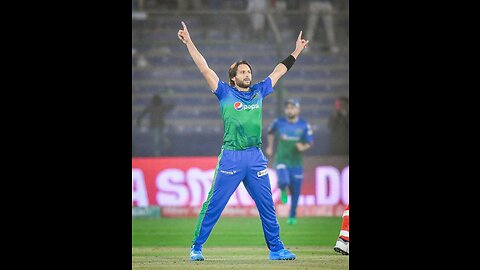 Shahid Afridi best match