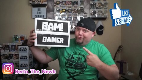 BAM Gamer Box With Signed Funko POP