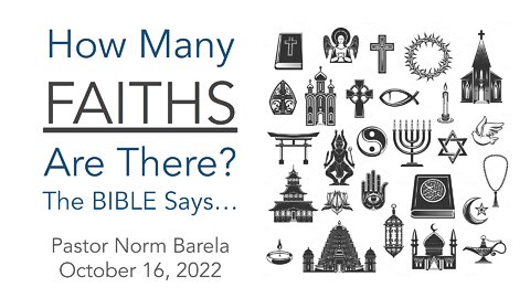 How Many Faiths Are There?