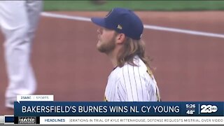 Bakersfield native Corbin Burnes wins NL Cy Young Award