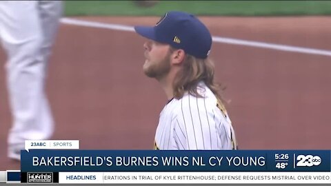 Bakersfield native Corbin Burnes wins NL Cy Young Award