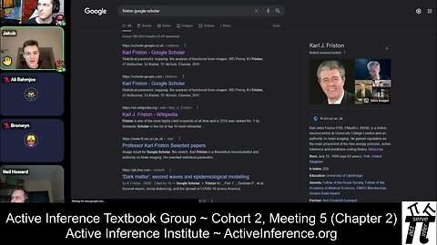 ActInf Textbook Group ~ Cohort 2 ~ Meeting 5 (Chapter 2, part 2)