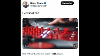 Roger Stone on X 😀😀