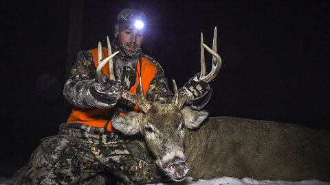 SUB-ZERO Deer Hunting! | Late Season Muzzleloader Buck | Public Land Whitetail