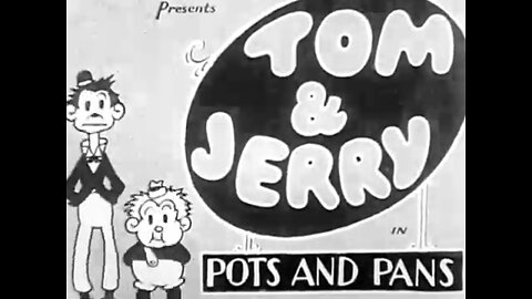 "Pots and Pans" (1932 Original Black & White Cartoon)