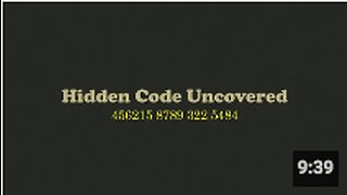 DECADES OF HIDDEN CODE UNCOVERED: THE REVELATION YOU'VE BEEN WAITING FOR