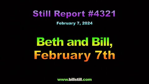 Beth & Bill - Feb. 7th, 4321